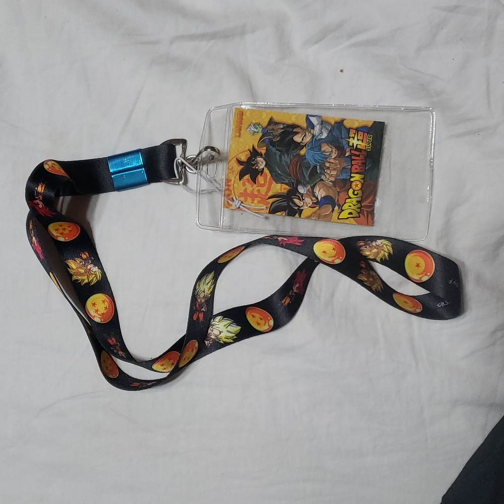 Dragon ball chibi Goku lanyard